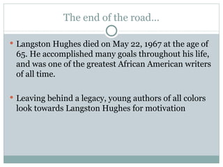 Реферат: Langston Hughes Essay Research Paper Langston Hughes